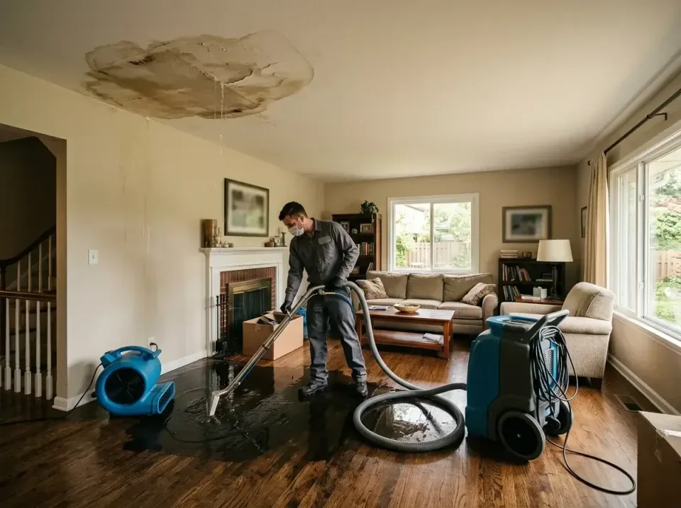 attic-pipe-burst-ceiling-drip-008 — frequently asked questions, Water Damage Restoration & Carpet Care in Lafayette, TN